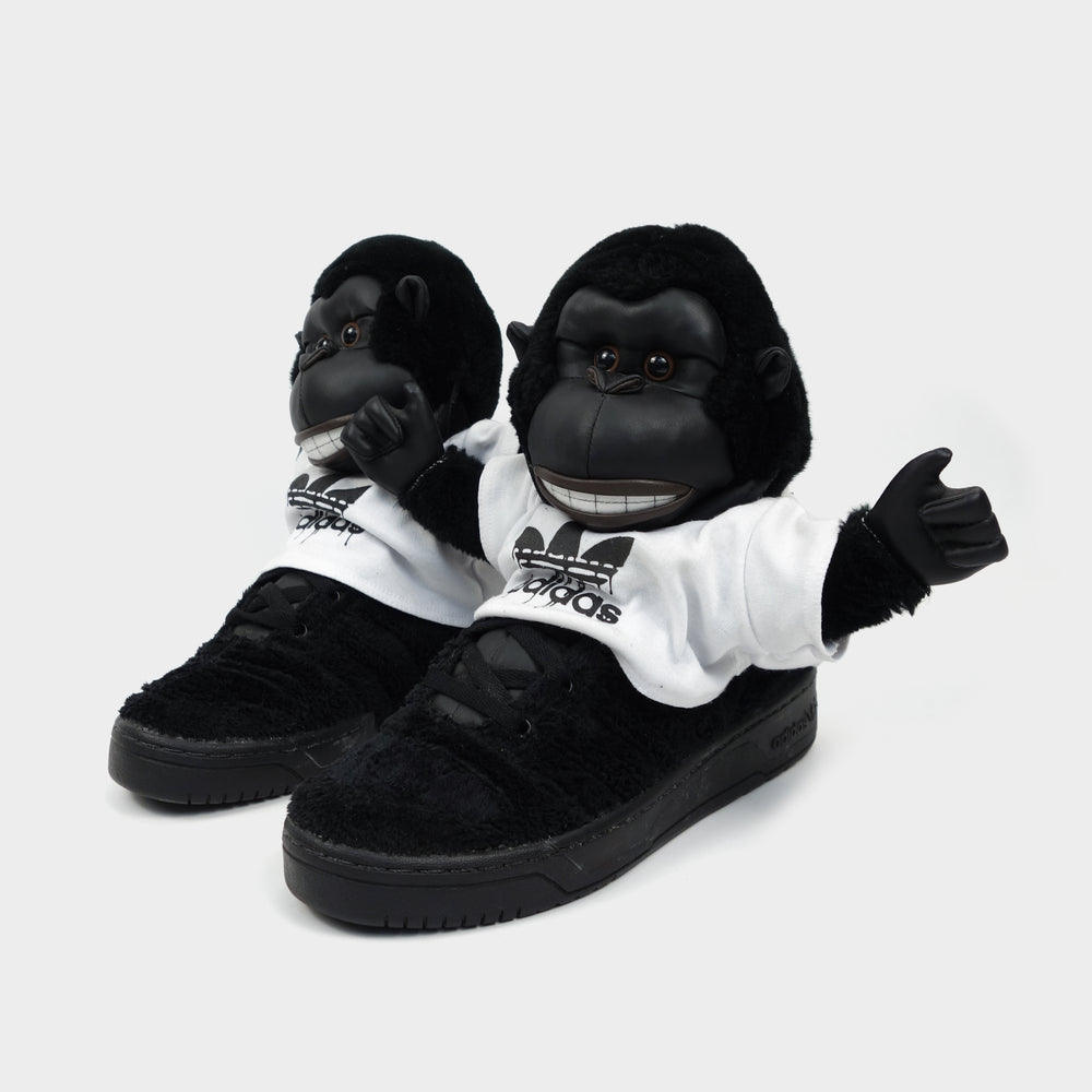 Adidas X Jeremy Scott Gorilla Sneaker Black 2012