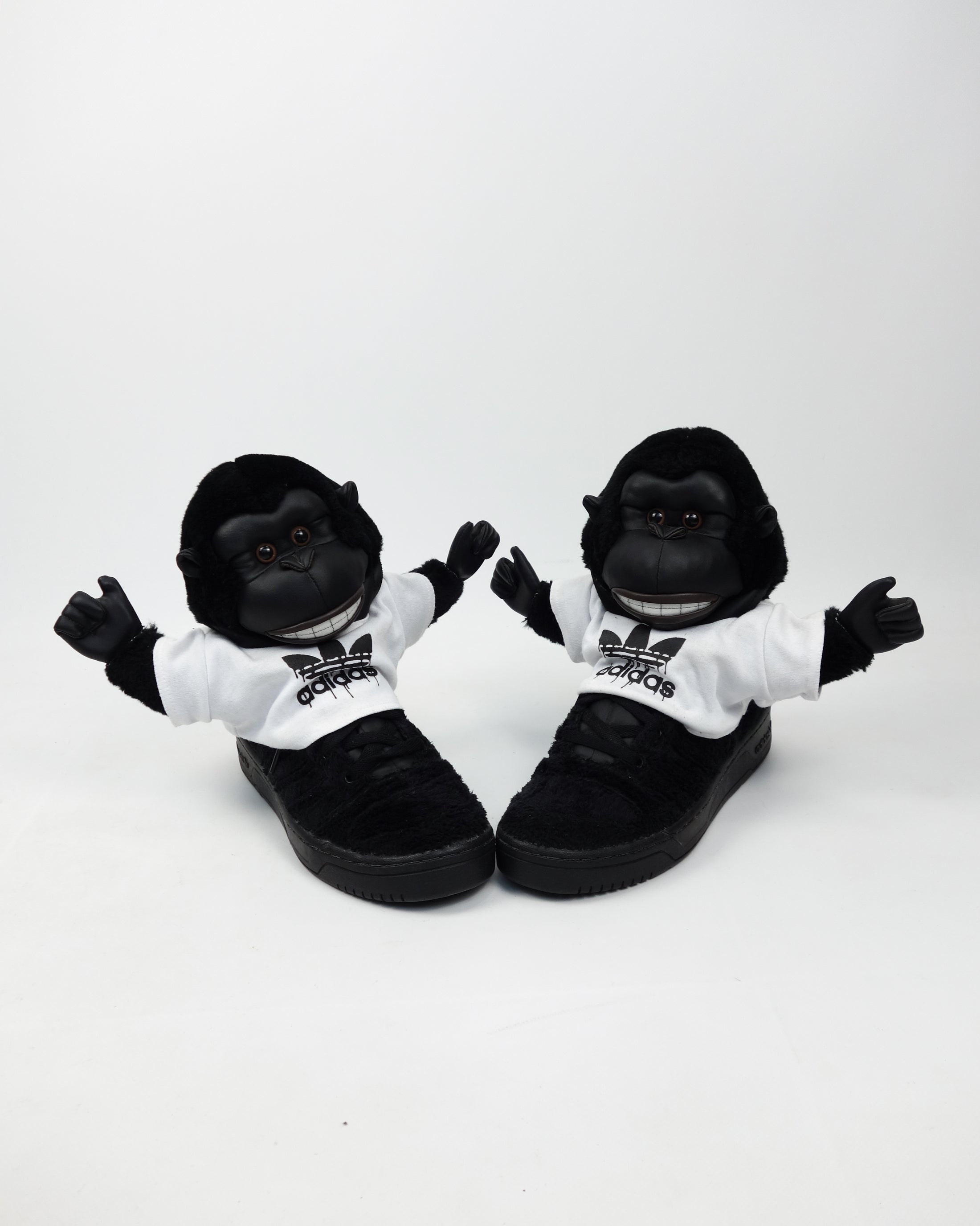 Adidas X Jeremy Scott Gorilla Sneaker Black 2012 â Vintage TTS