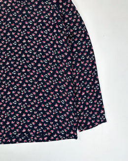 Comme Des Garçons Acetate Pattern Dark Blue Top 2000's