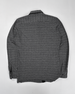 Bottega Veneta Fitted Flower Print Shirt 2000's