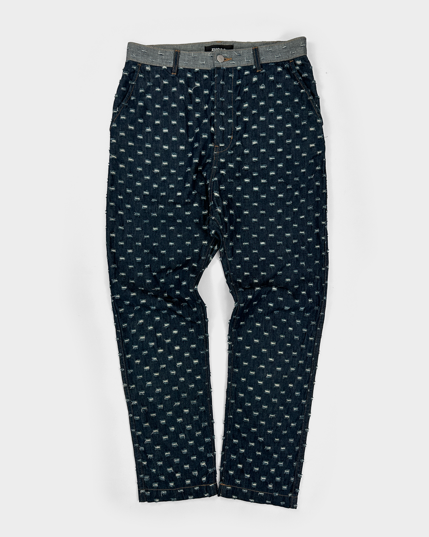 Cabane de Zucca Distressed Denim Pants 2000's