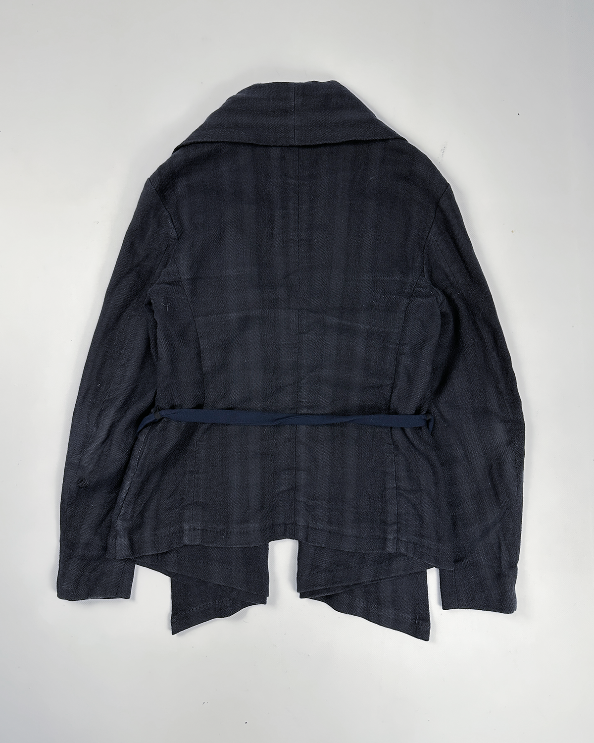 Dries Van Noten Hemp + Wool Blazer Jacket 2000's