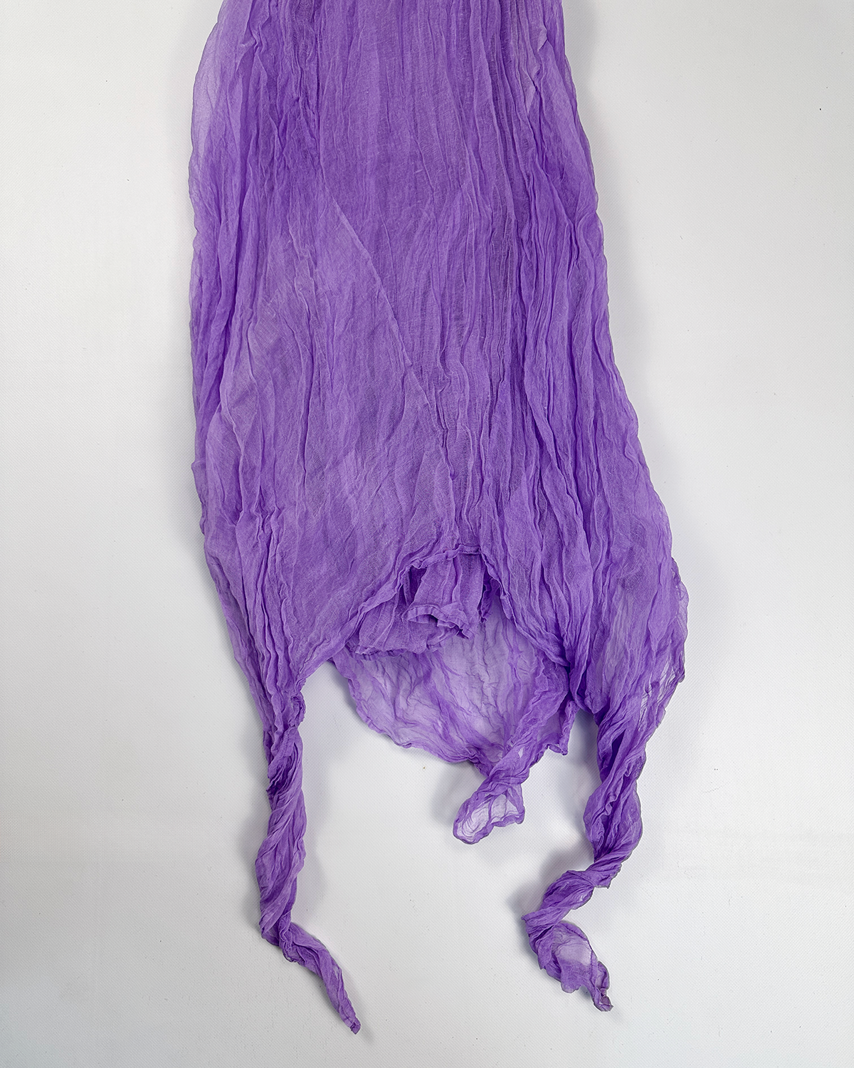 Vicente Ganesha Ibiza Purple 2-Layer Dress 2000's