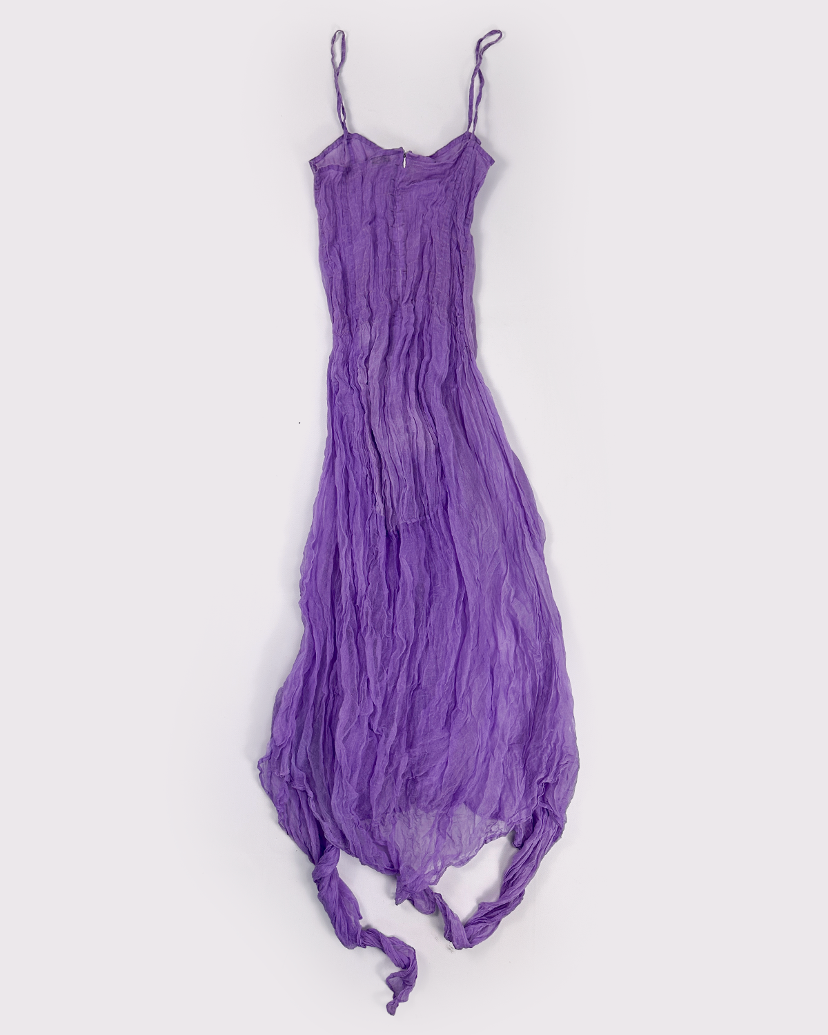 Vicente Ganesha Ibiza Purple 2-Layer Dress 2000's