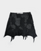 Anita Karthaus 2-Layer Distressed Skirt 2000's - Vintagetts