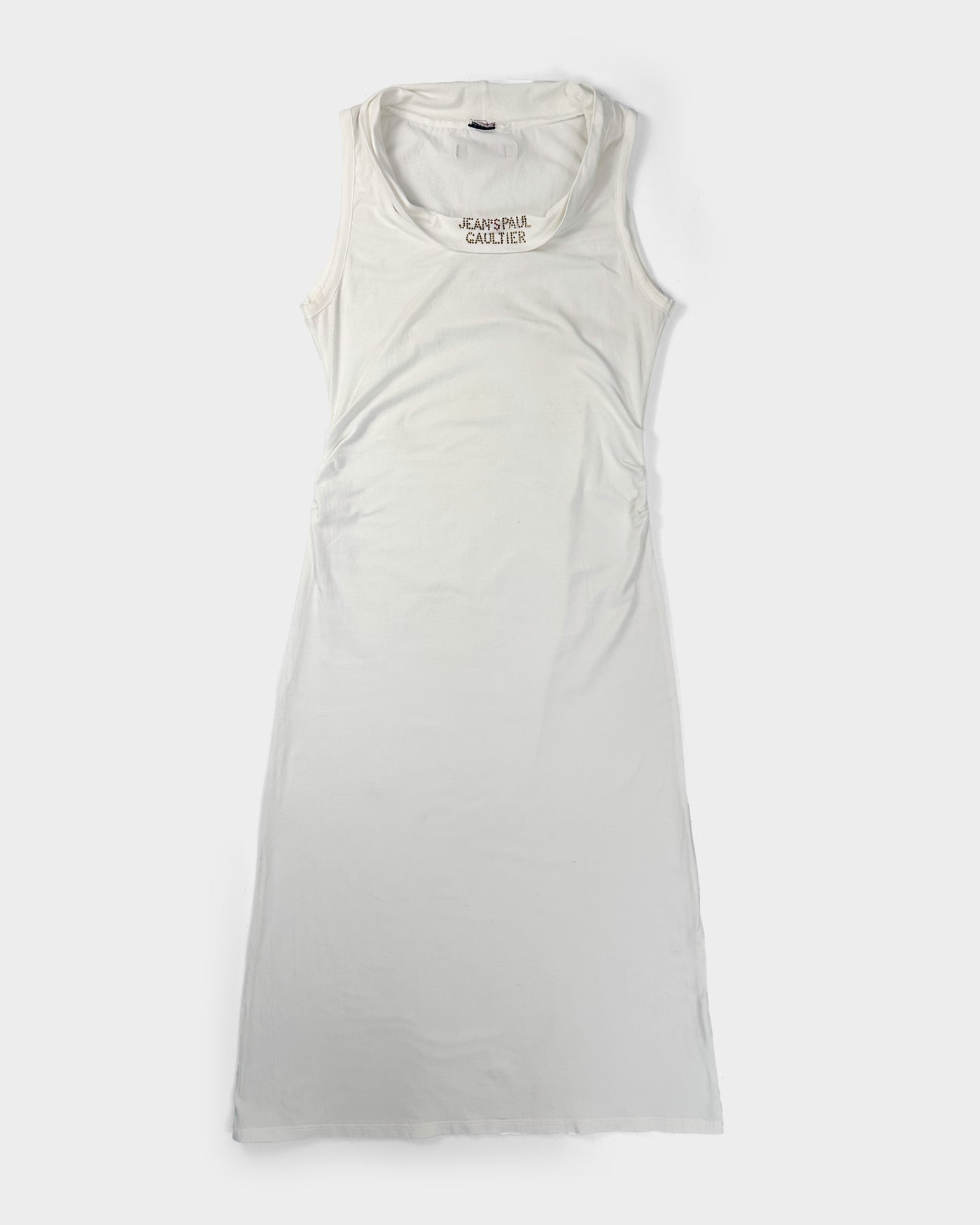 Jean Paul Gaultier White Cotton Long Dress 2000's