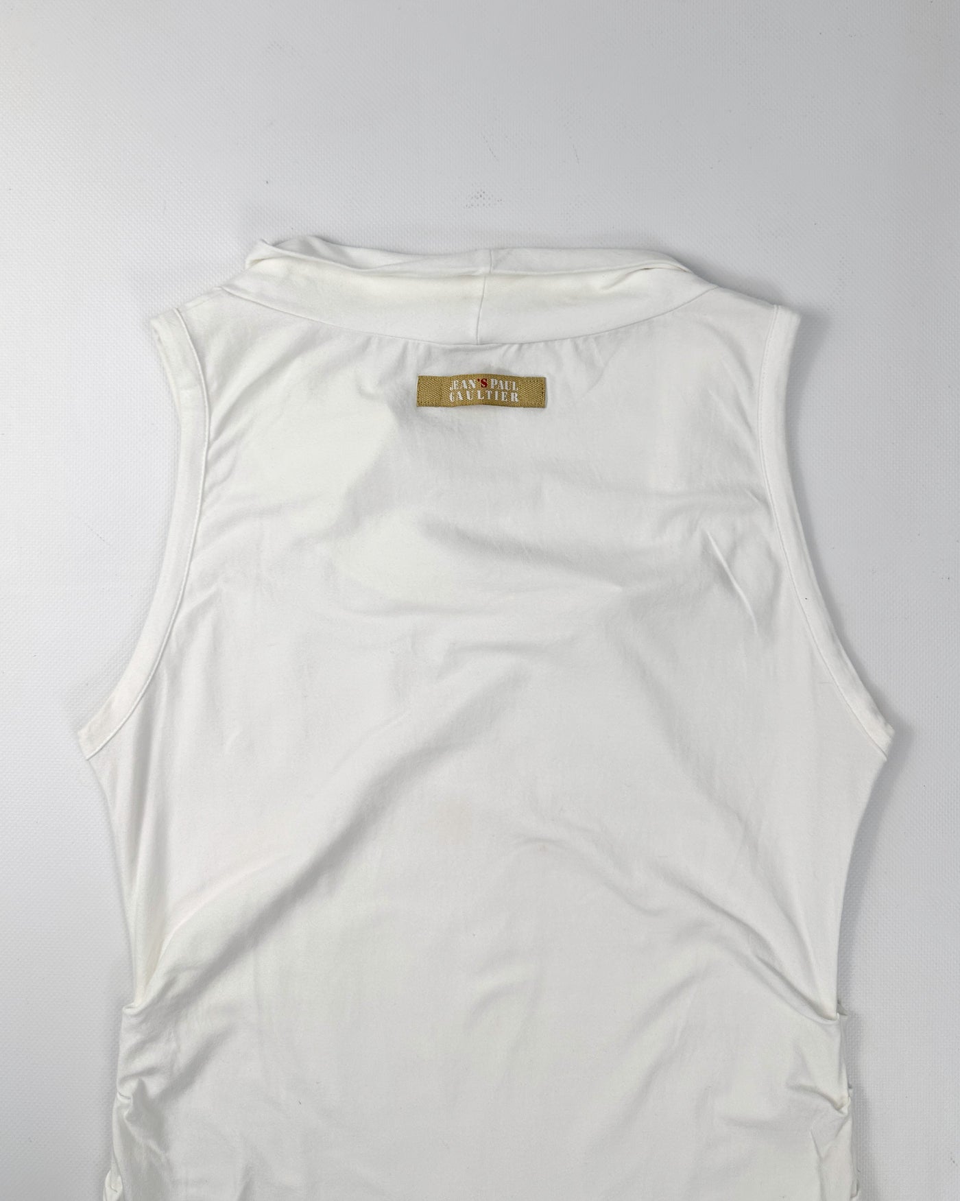 Jean Paul Gaultier White Cotton Long Dress 2000's