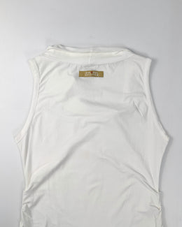 Jean Paul Gaultier White Cotton Long Dress 2000's