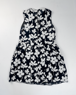 Marni White Flower Print 2-Layer Dress S/S 2014