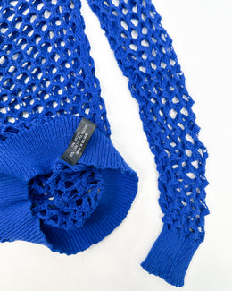 Walter Van Beirendonck Blue Maille Top 2000's