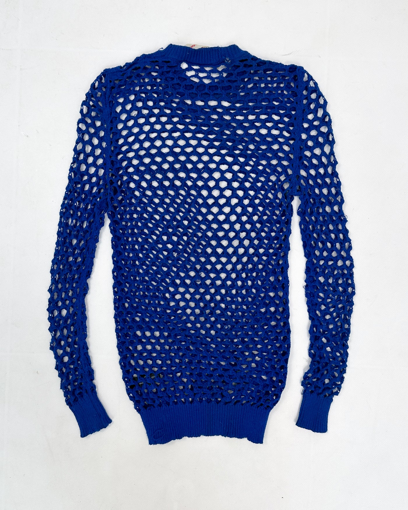 Walter Van Beirendonck Blue Maille Top 2000's