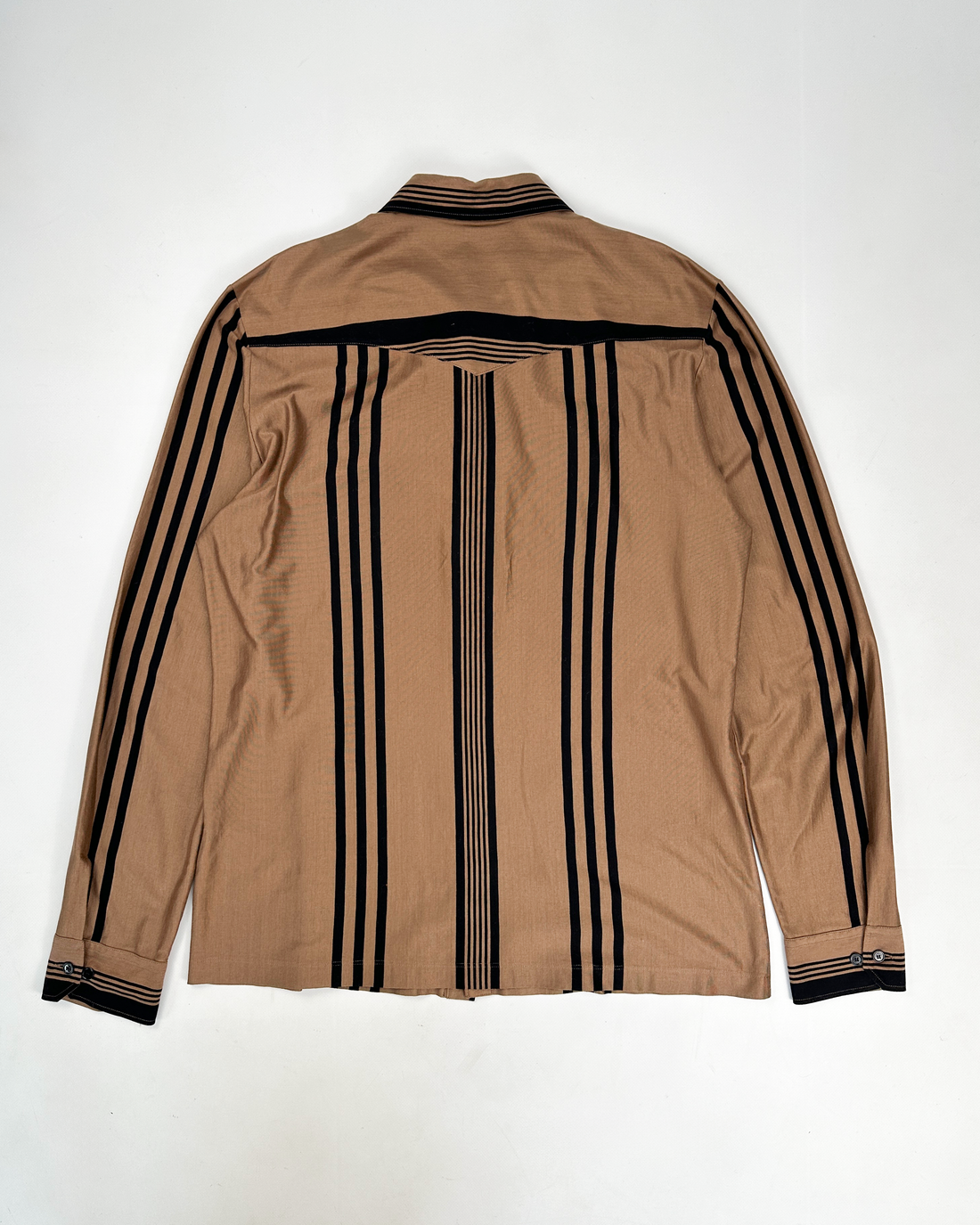 Bottega Veneta Striped Cowboy Shirt S/S 2018