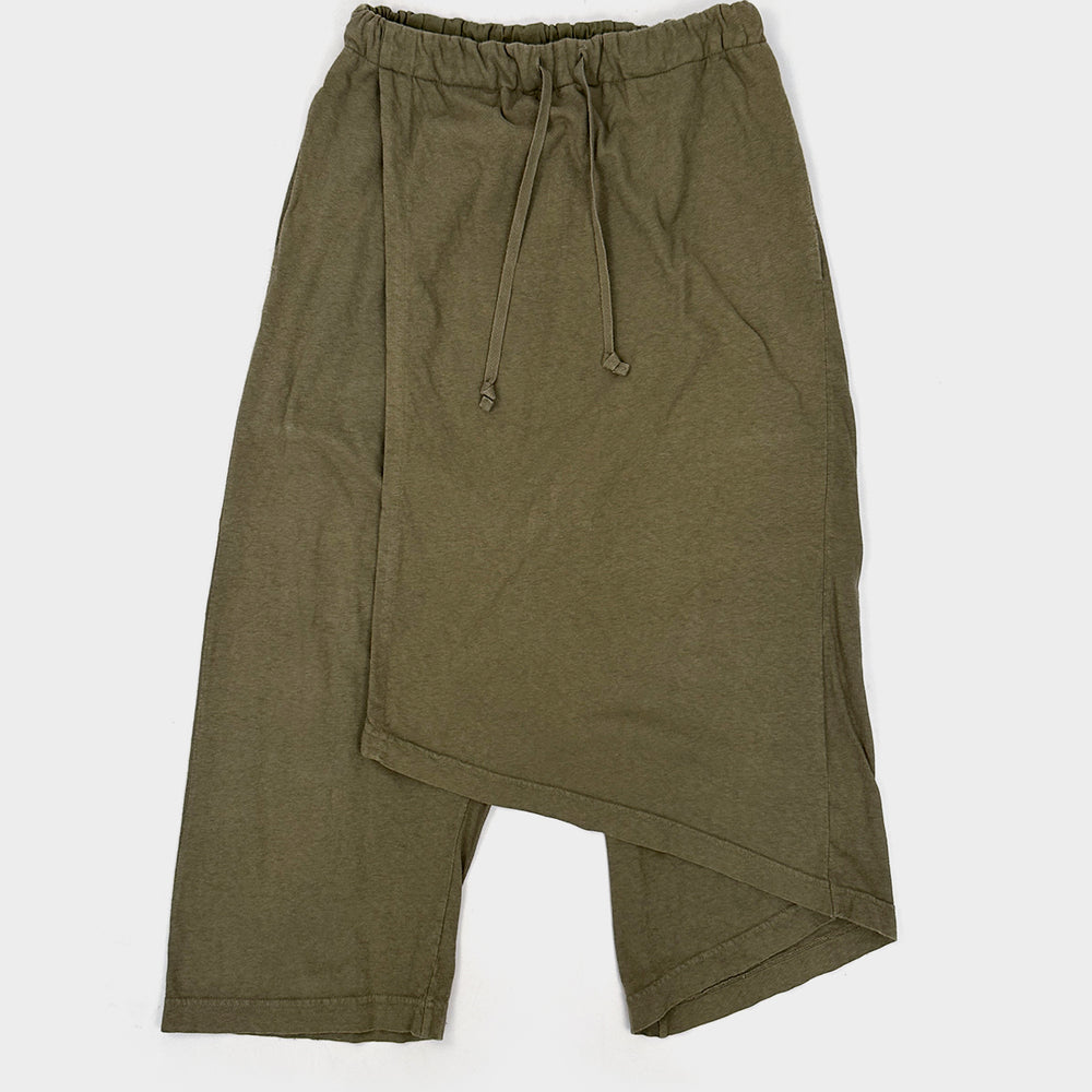 Kapital Green Skirted Sweat Pants 2000's