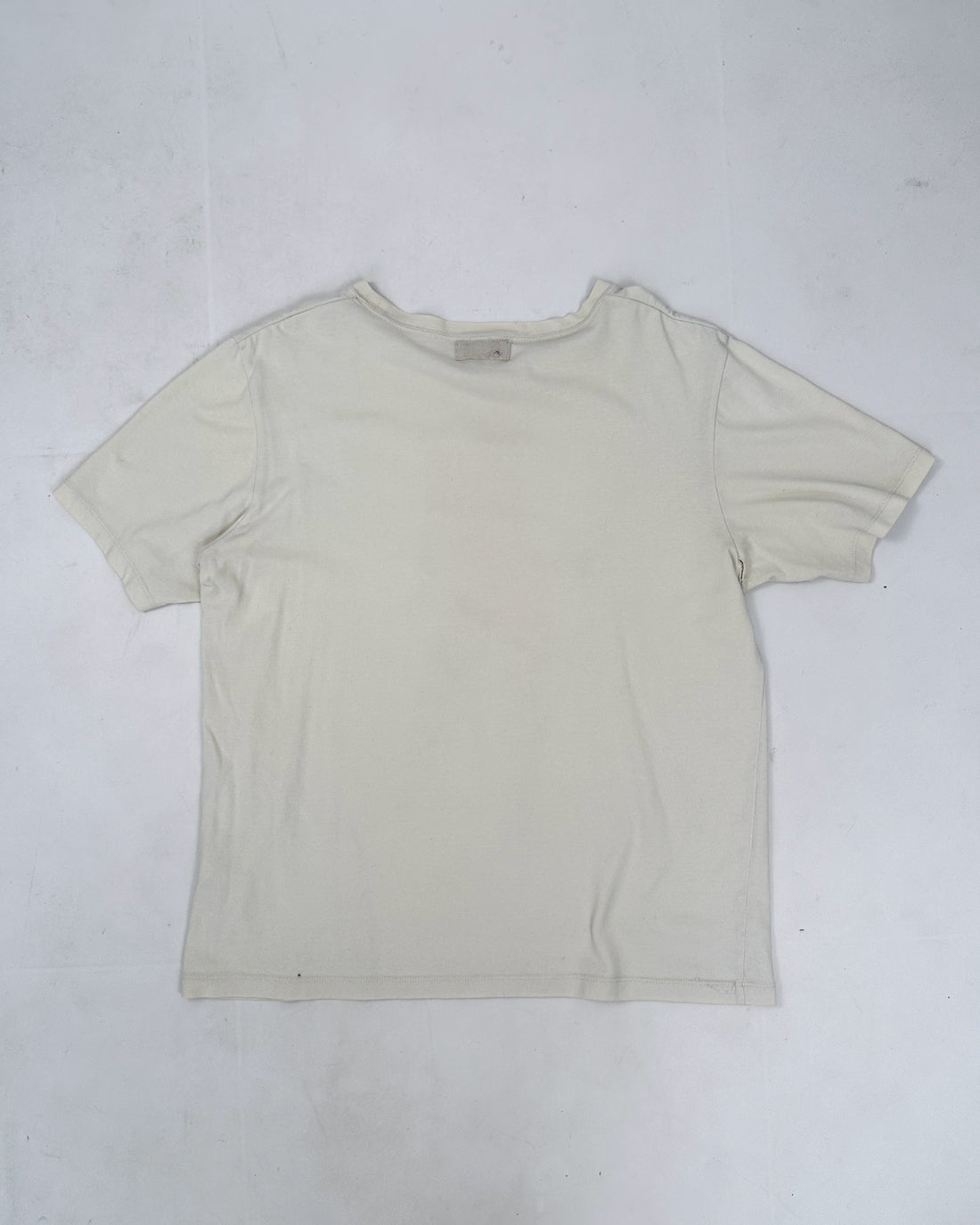 Lad Musician Printed Off-White Tee Made in Japan 1990's