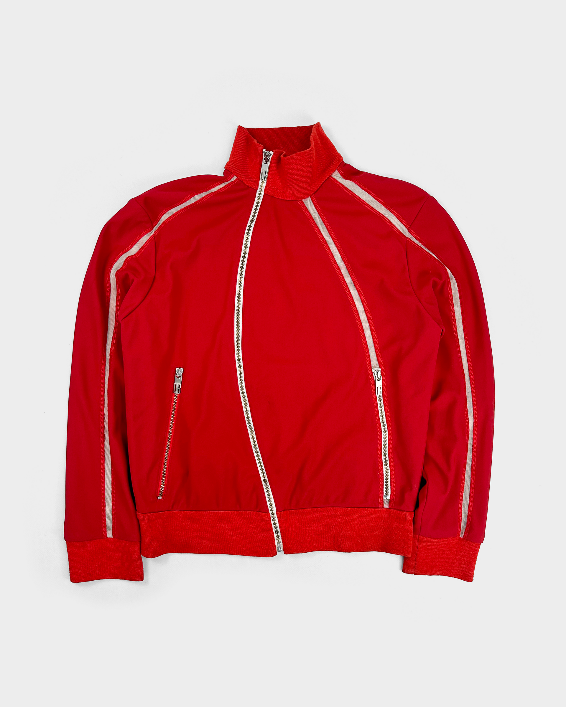 DIRK BIKKEMBERGS Red Puffer Jacket Size Small/Medium popular