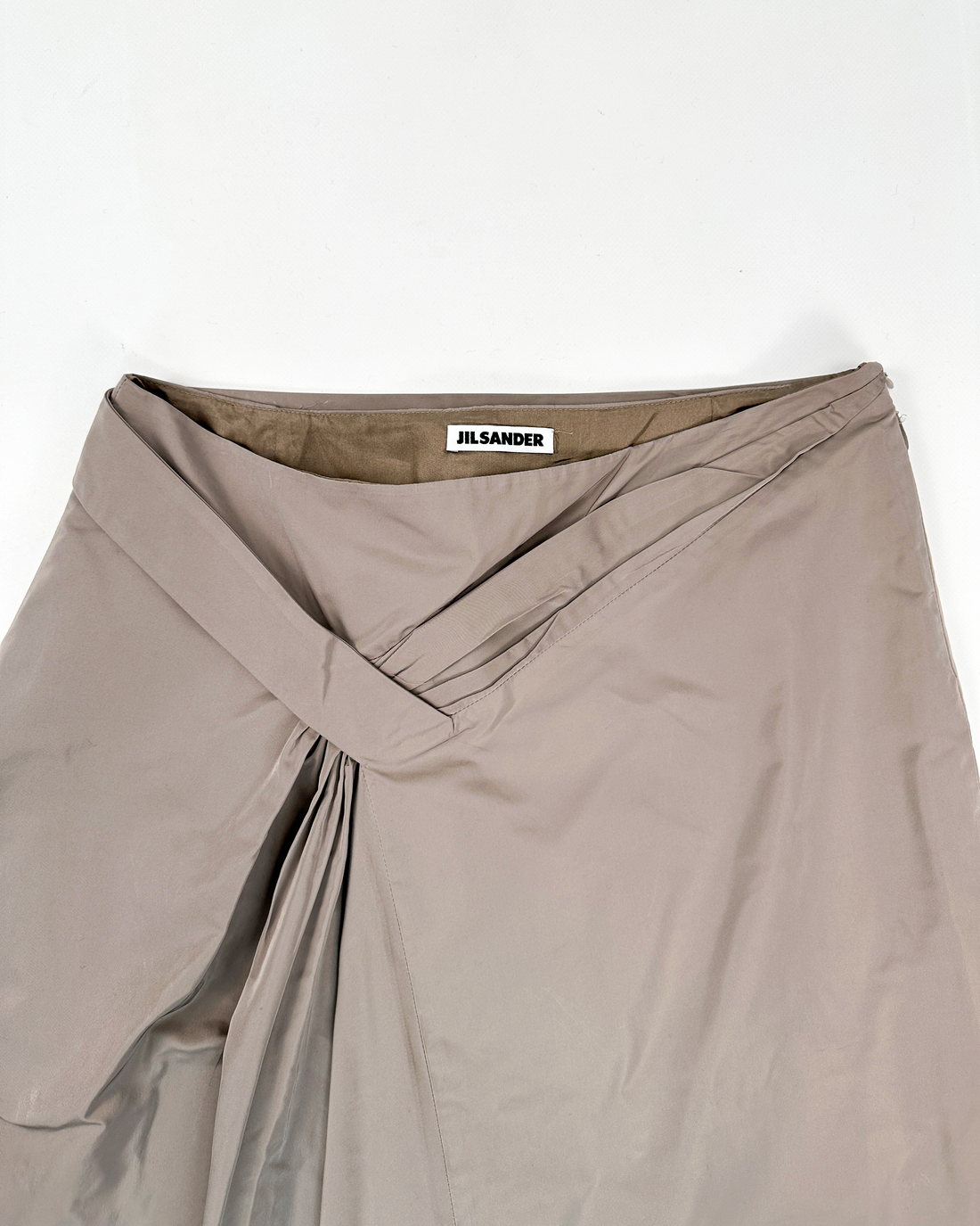 Jil Sander Pleated Grey Skirt 2000's