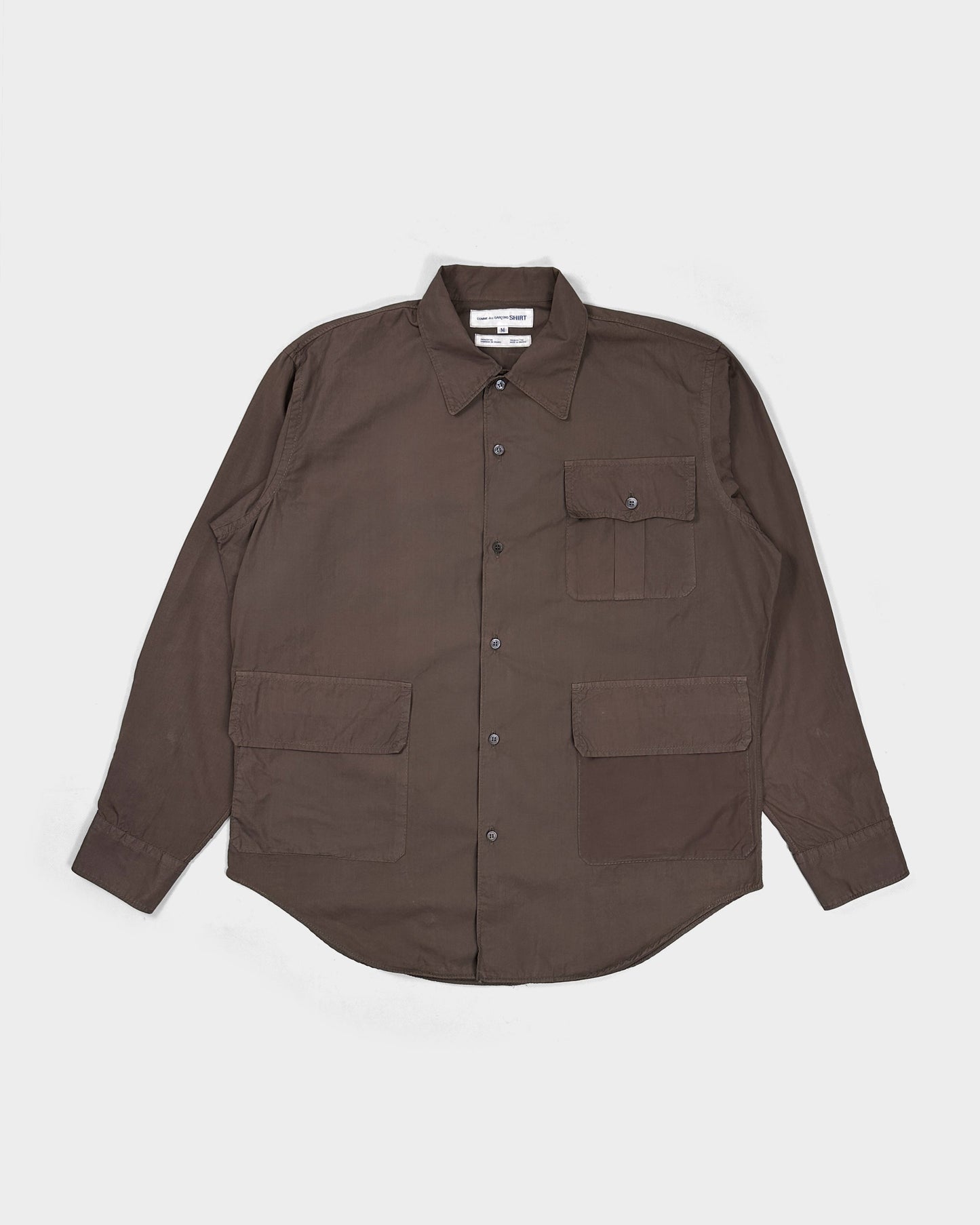 Comme des Garçons Cargo Brown Shirt 2000's