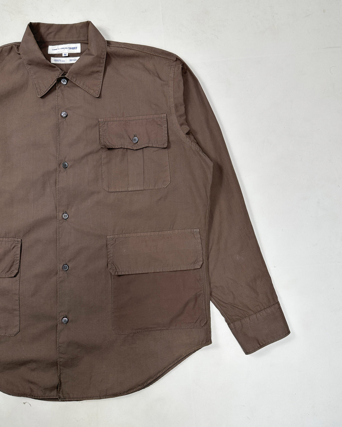 Comme des Garçons Cargo Brown Shirt 2000's