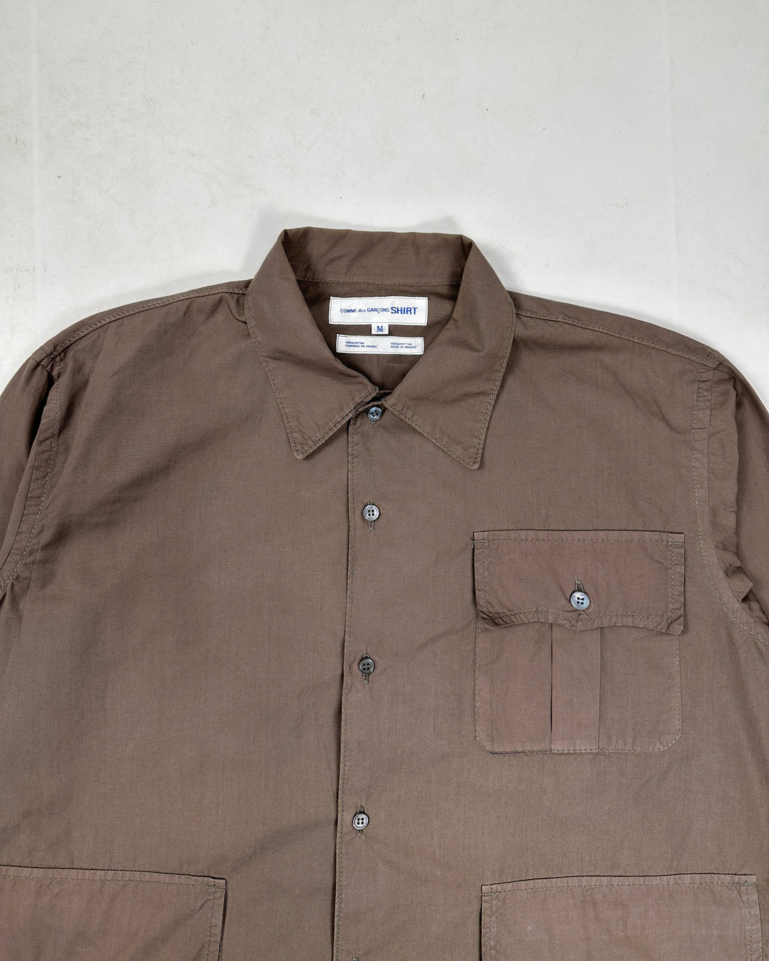 Comme des Garçons Cargo Brown Shirt 2000's