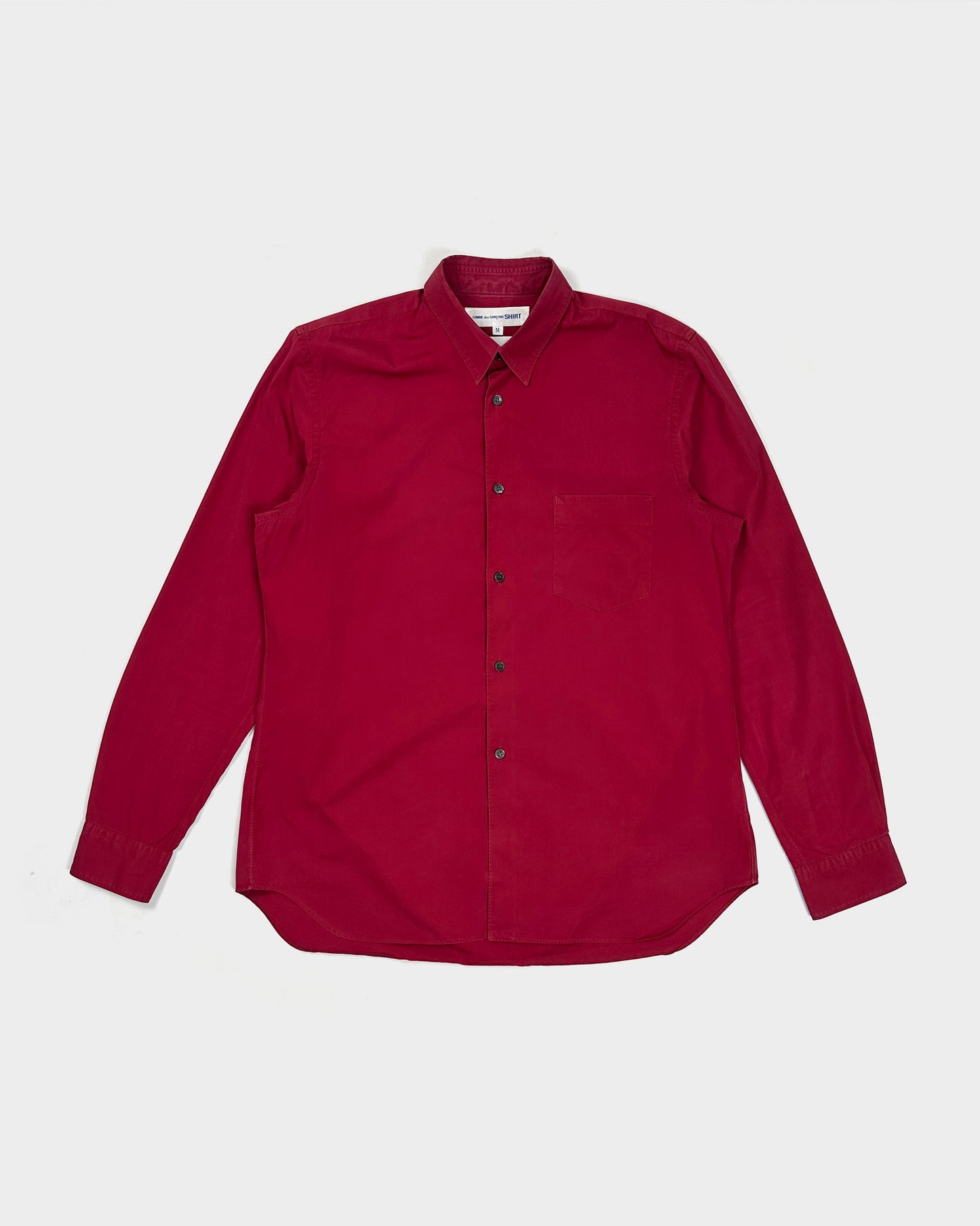 Comme des Garçons Red Wine Shirt 2001