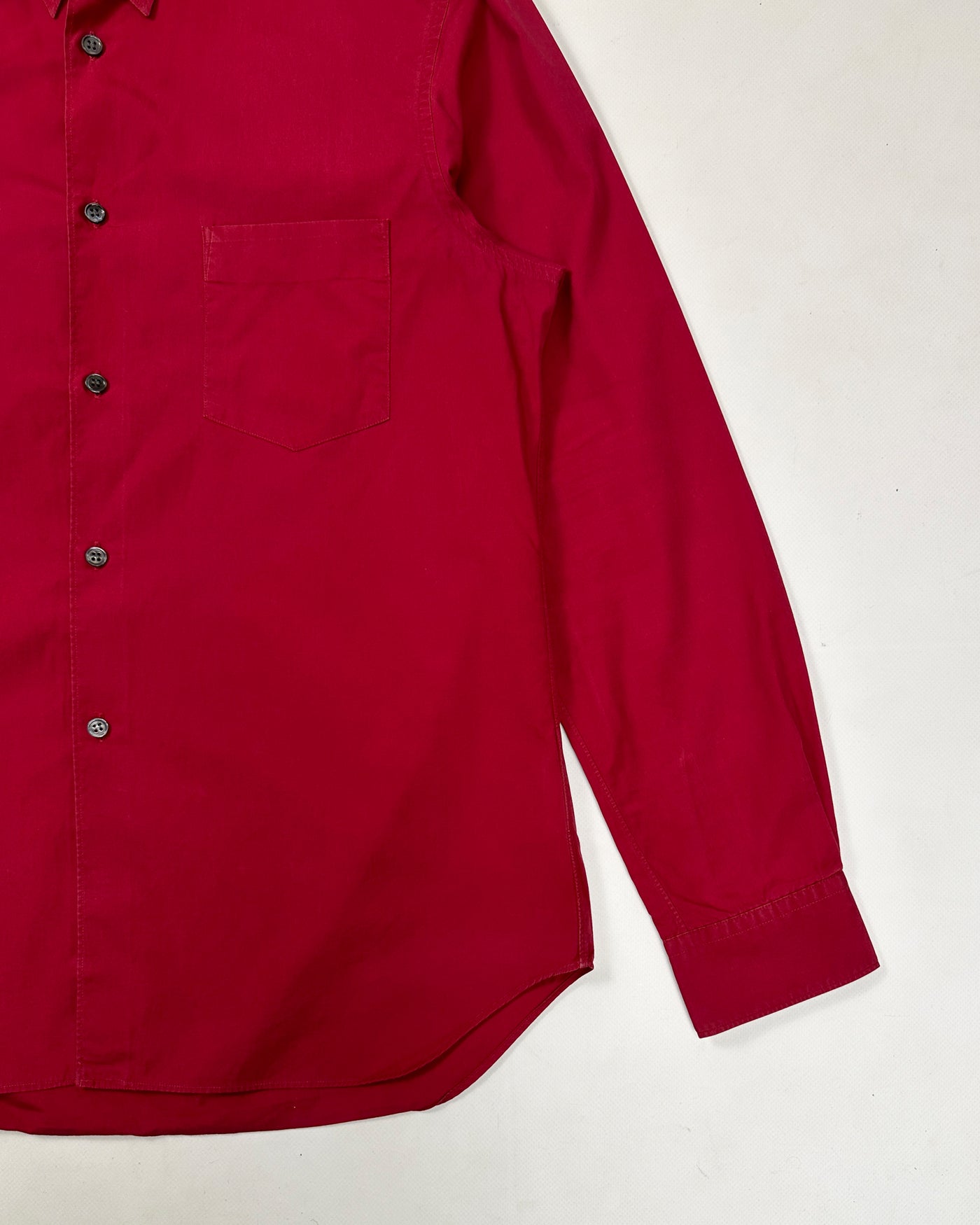 Comme des Garçons Red Wine Shirt 2001
