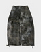 Sarah Pacini Light Camo Linen Pants 2000's