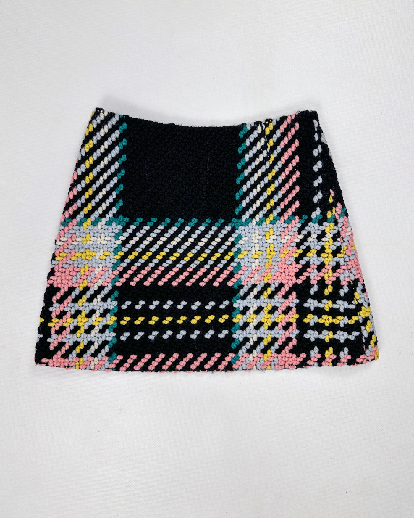 Marni Multicolor Wool Skirt 2000's