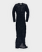 Paulien Berkelaar Black Mesh Long Dress 2000's - Vintagetts