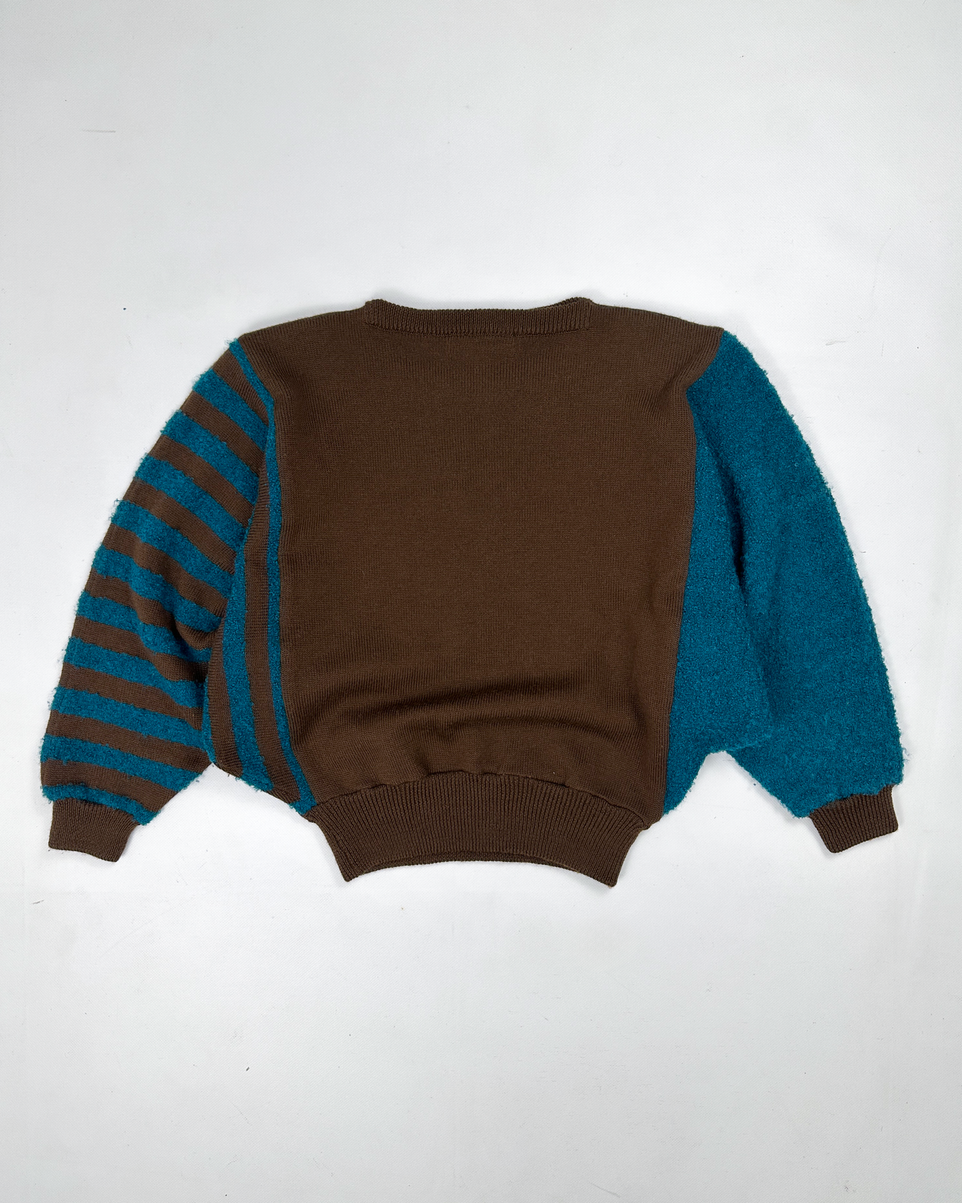 Kansai Yamamoto Multicolor Pattern Wool Knitwear 1980s
