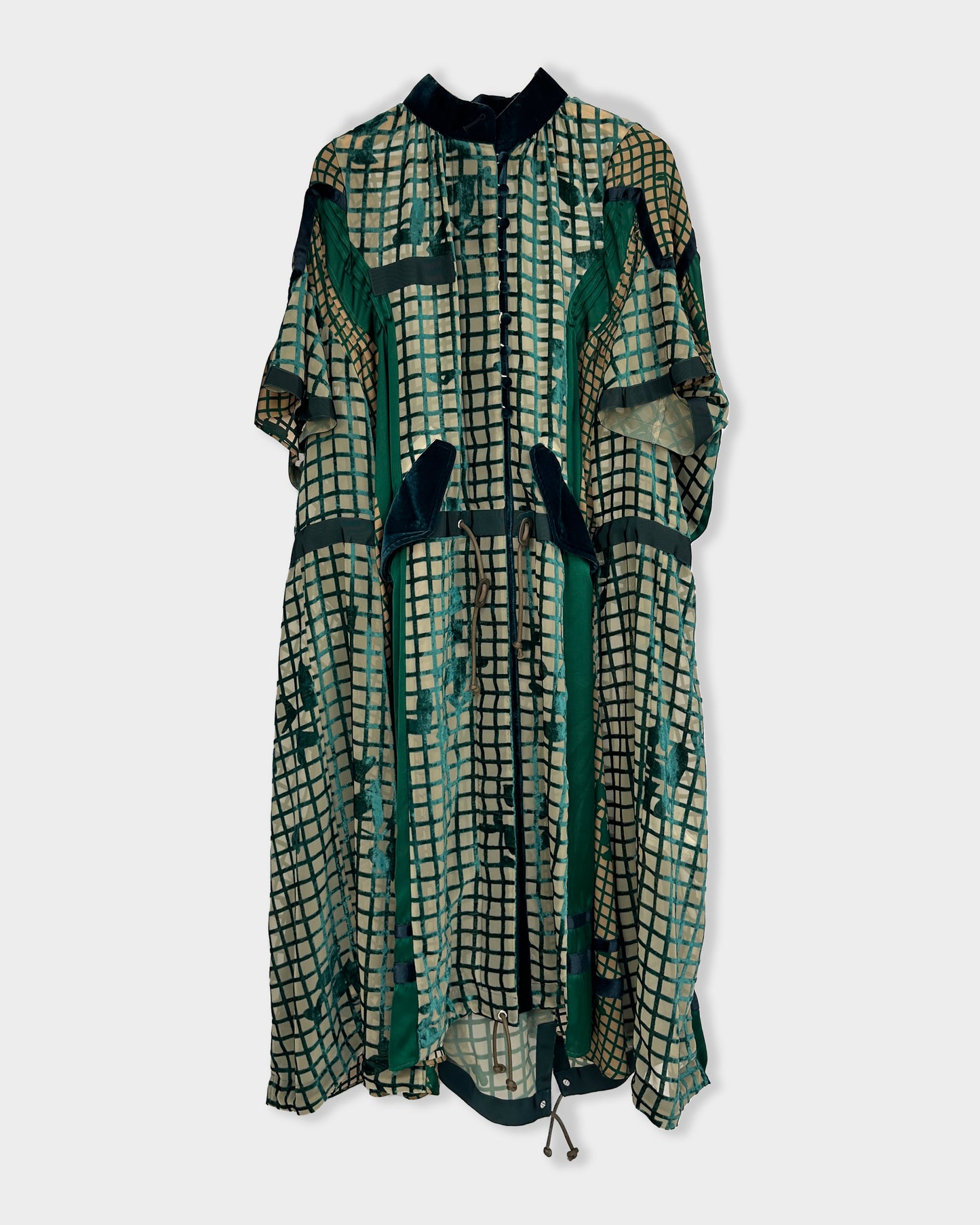 Sacai Japan Pattern Long Dress FW 2018