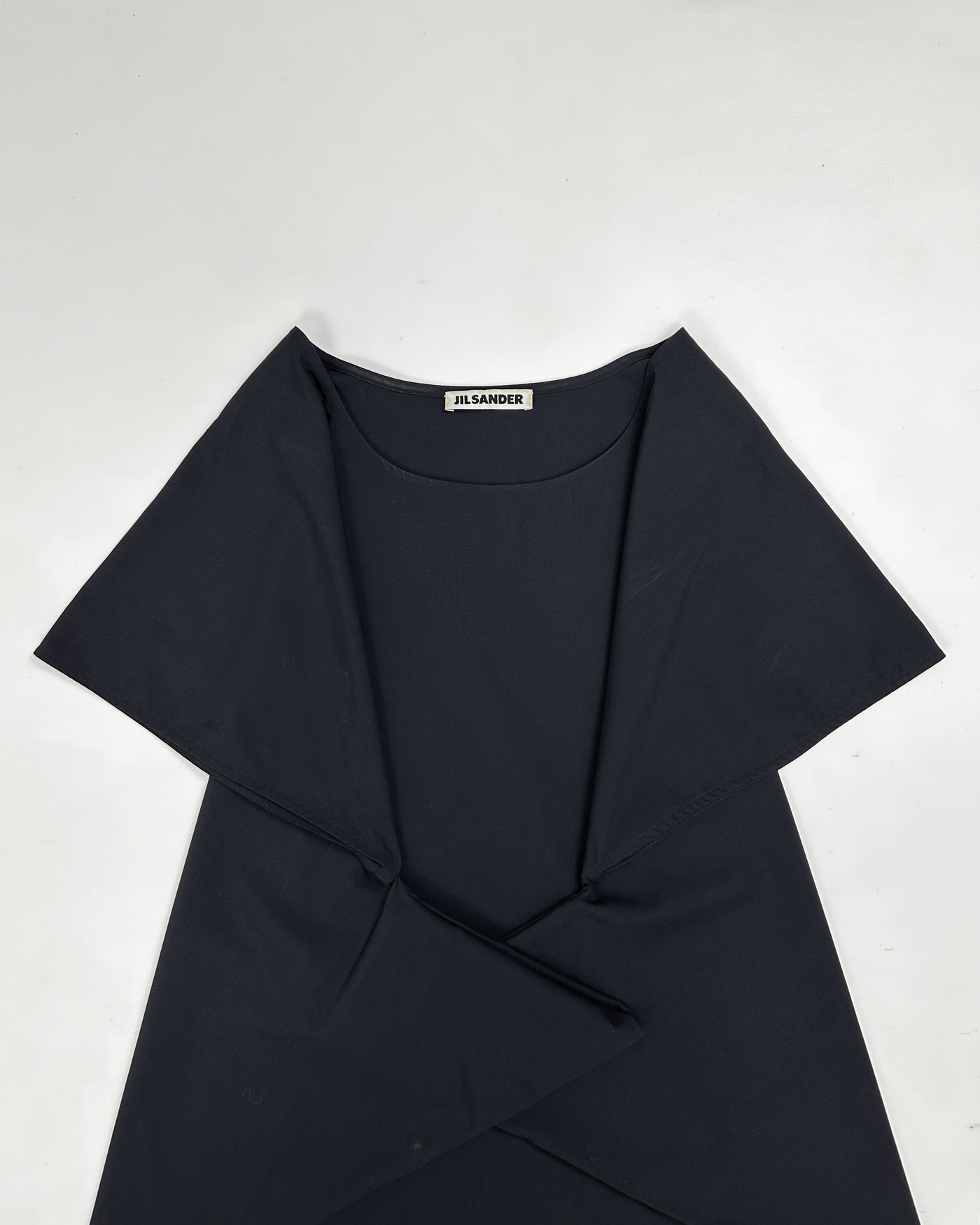 Jil Sander Navy Blue Star-Shape Dress S/S 2009