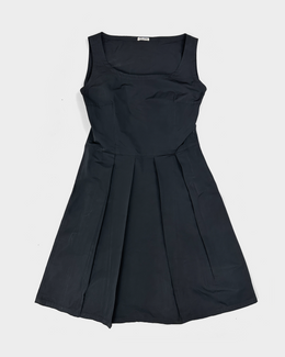 Miu Miu Black Silk Dress 2000's