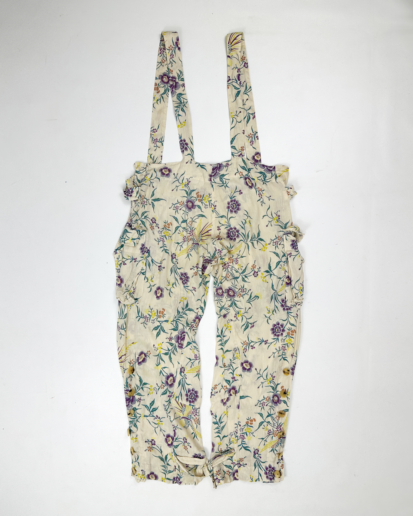 Marni Flower Print Overalls 2000's