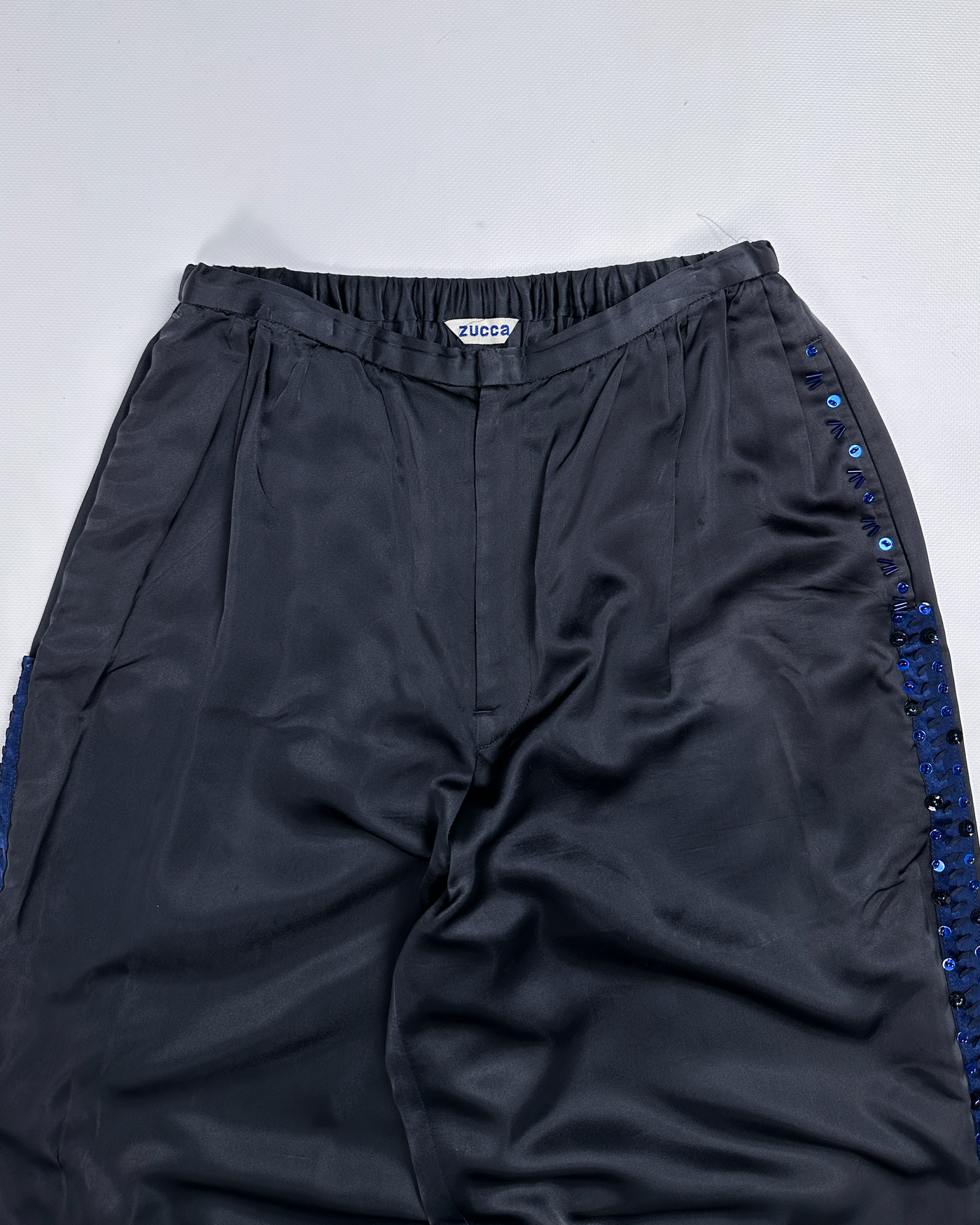 Cabane de Zucca Wide Leg Track Pants 2000's