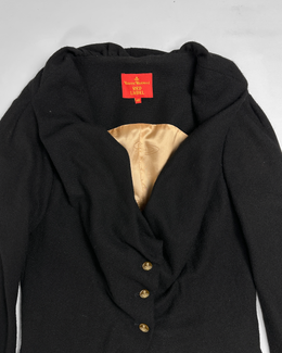 Vivienne Westwood Black Wool 2-Piece Set F/W 2009