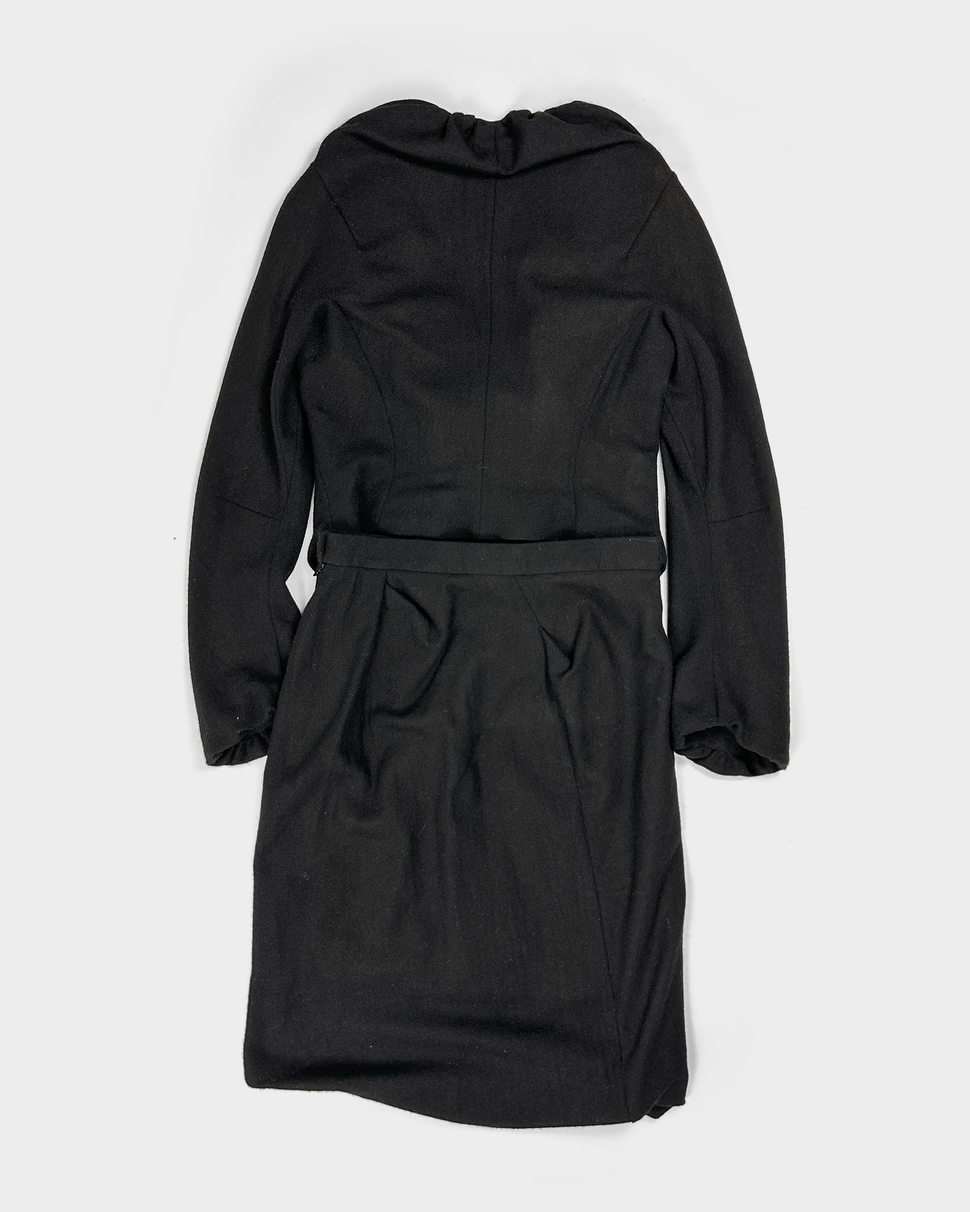 Vivienne Westwood Black Wool 2-Piece Set F/W 2009