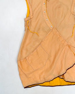 Marithé Francois Girbaud Asymmetric Long Top 2000's