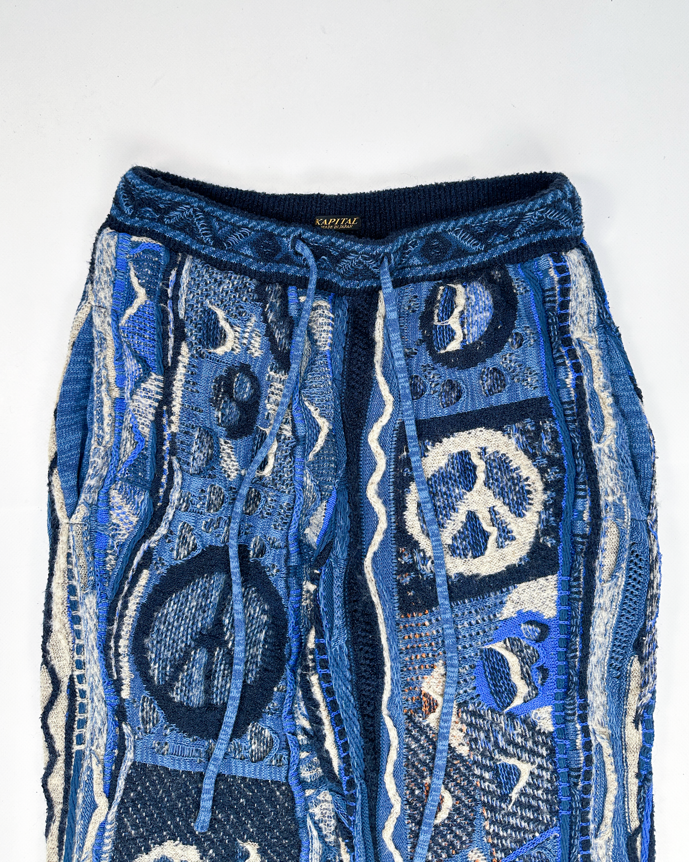 Kapital 7G Gauvy Blue Boro SweatPants FW 2019