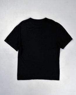 Mugler Black Heavyweight Tee Top 1990's