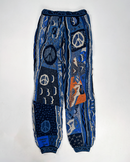 Kapital 7G Gauvy Blue Boro SweatPants FW 2019