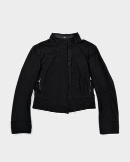 Marithé Francois Girbaud Black Straight Jacket 2000's