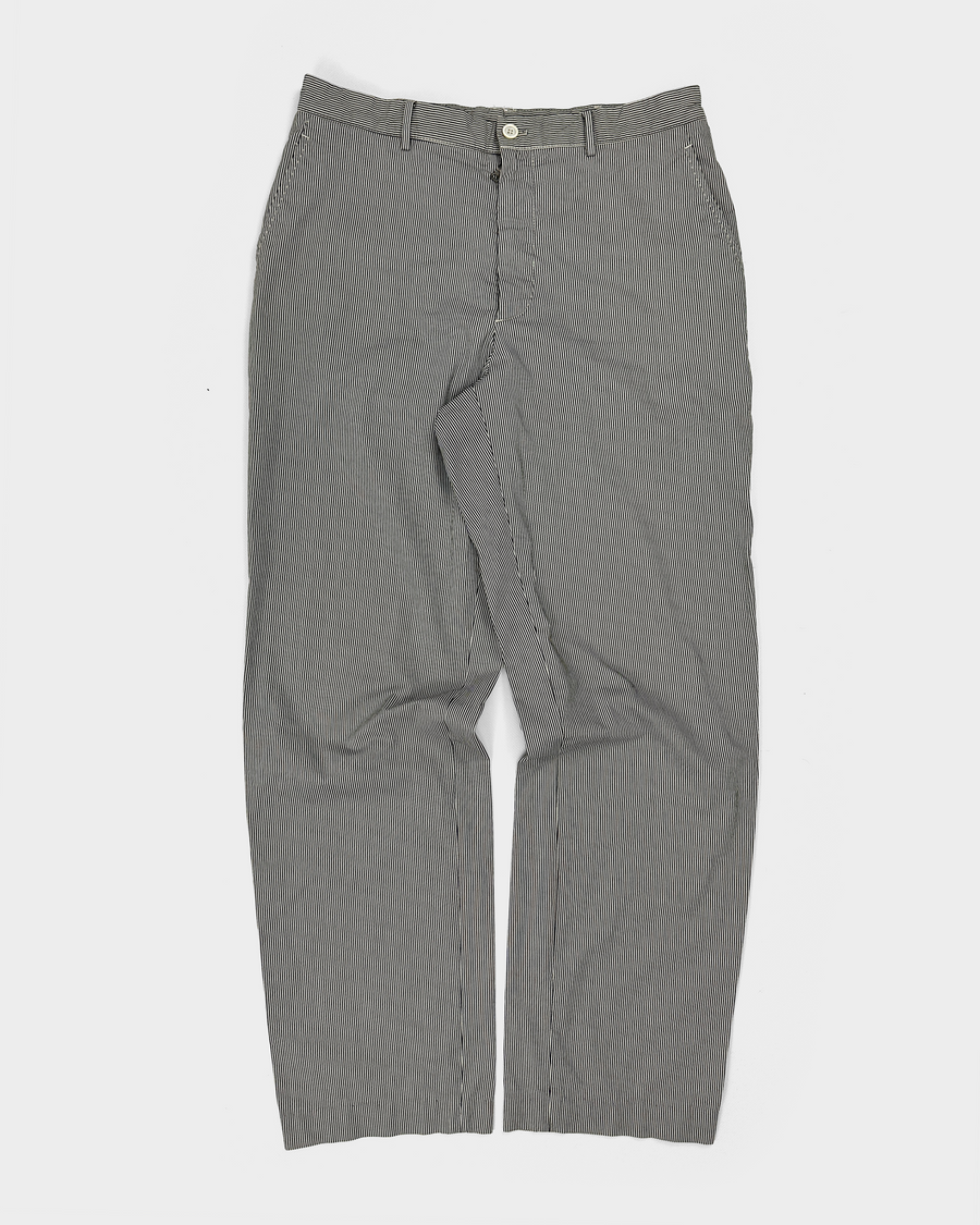 Prada Light Cotton Striped Pants S/S 2005