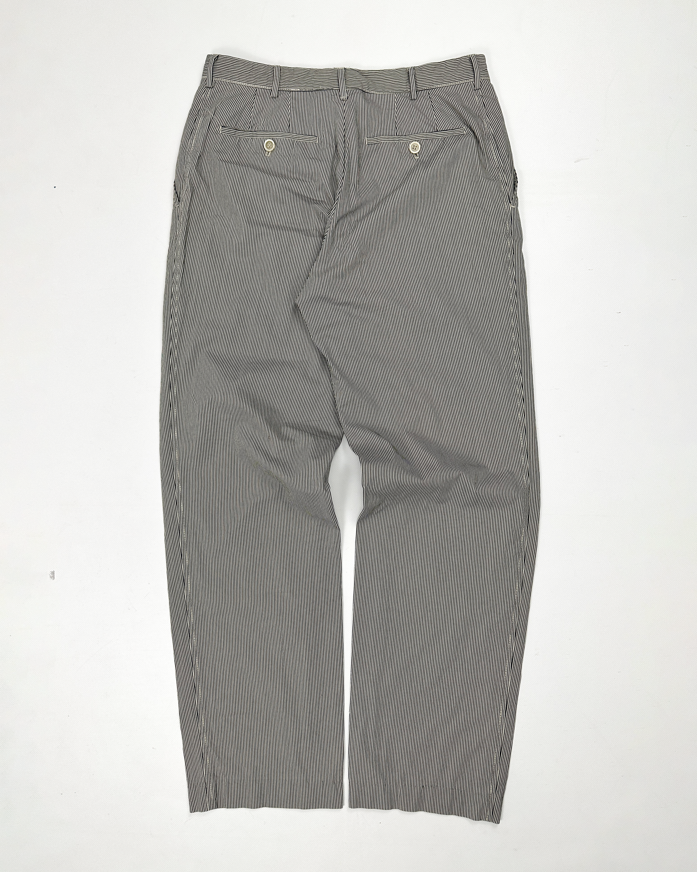 Prada Light Cotton Striped Pants S/S 2005