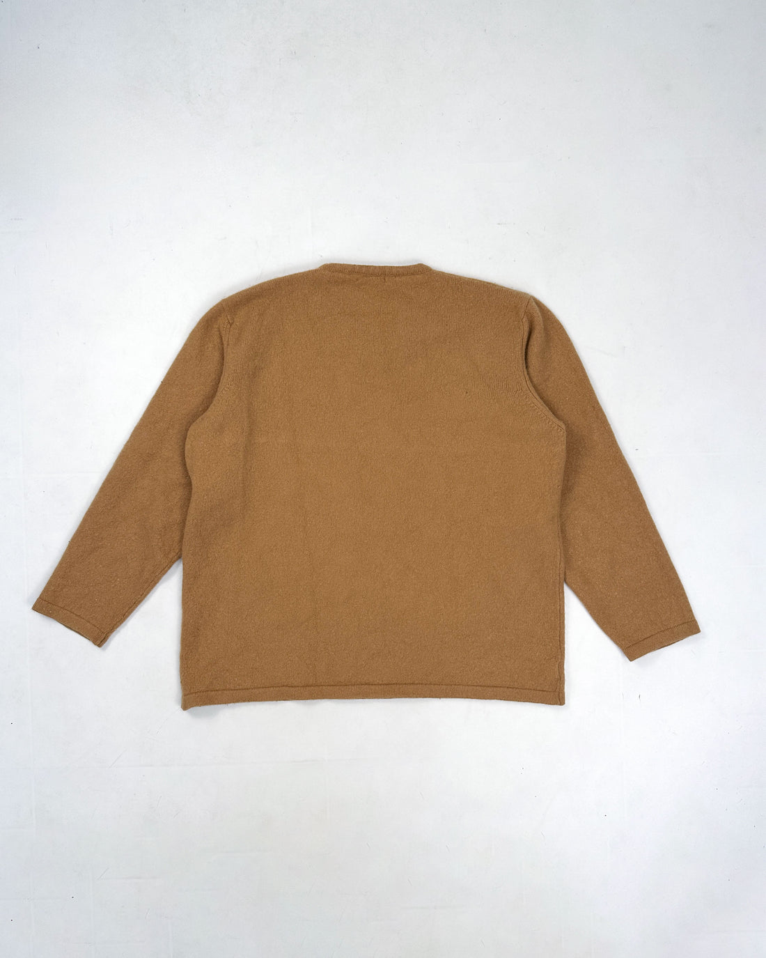 Marithé Francois Girbaud Brown Boxy Sweater 1990's