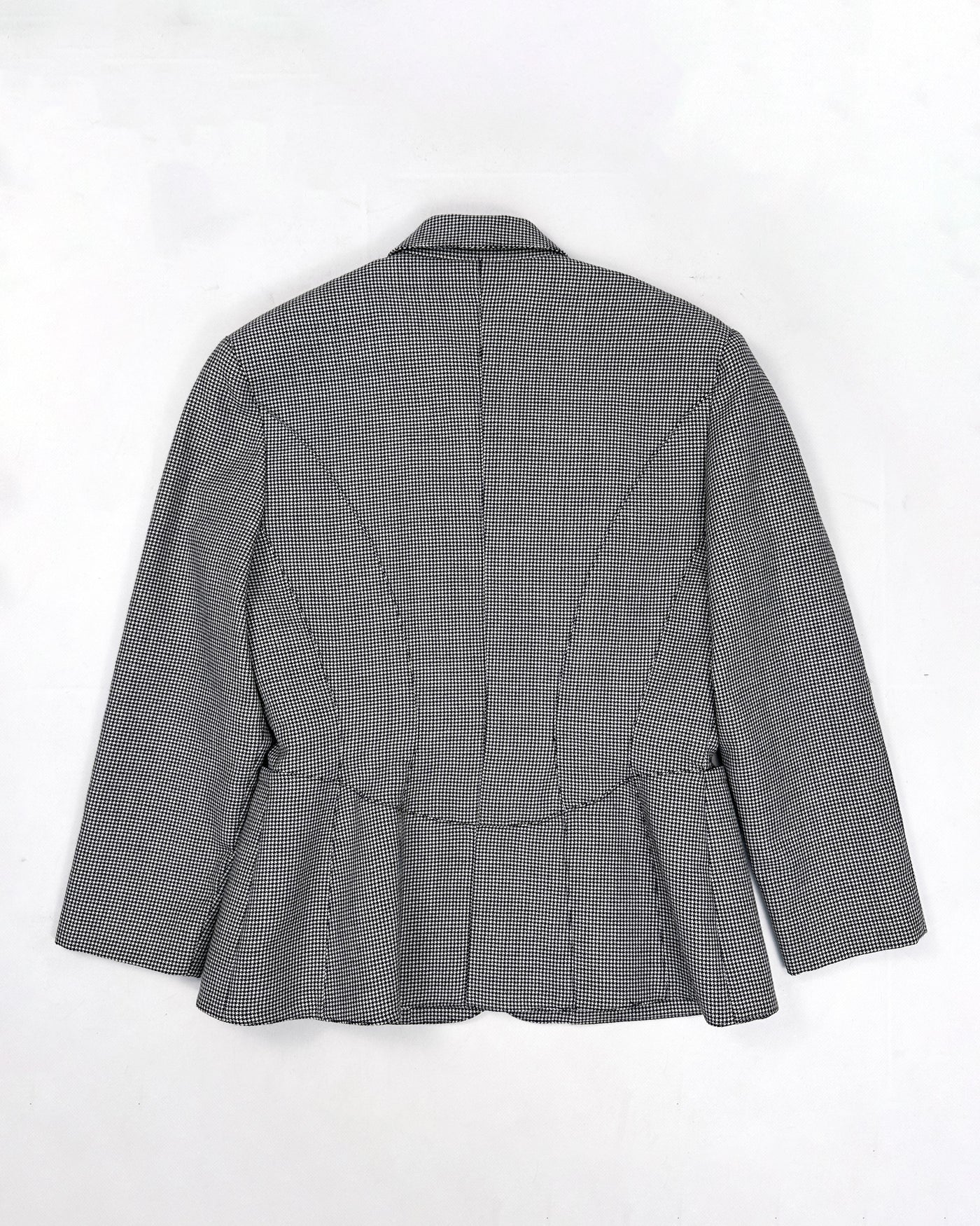 Thierry Mugler Patterned Grey Blazer 1990's