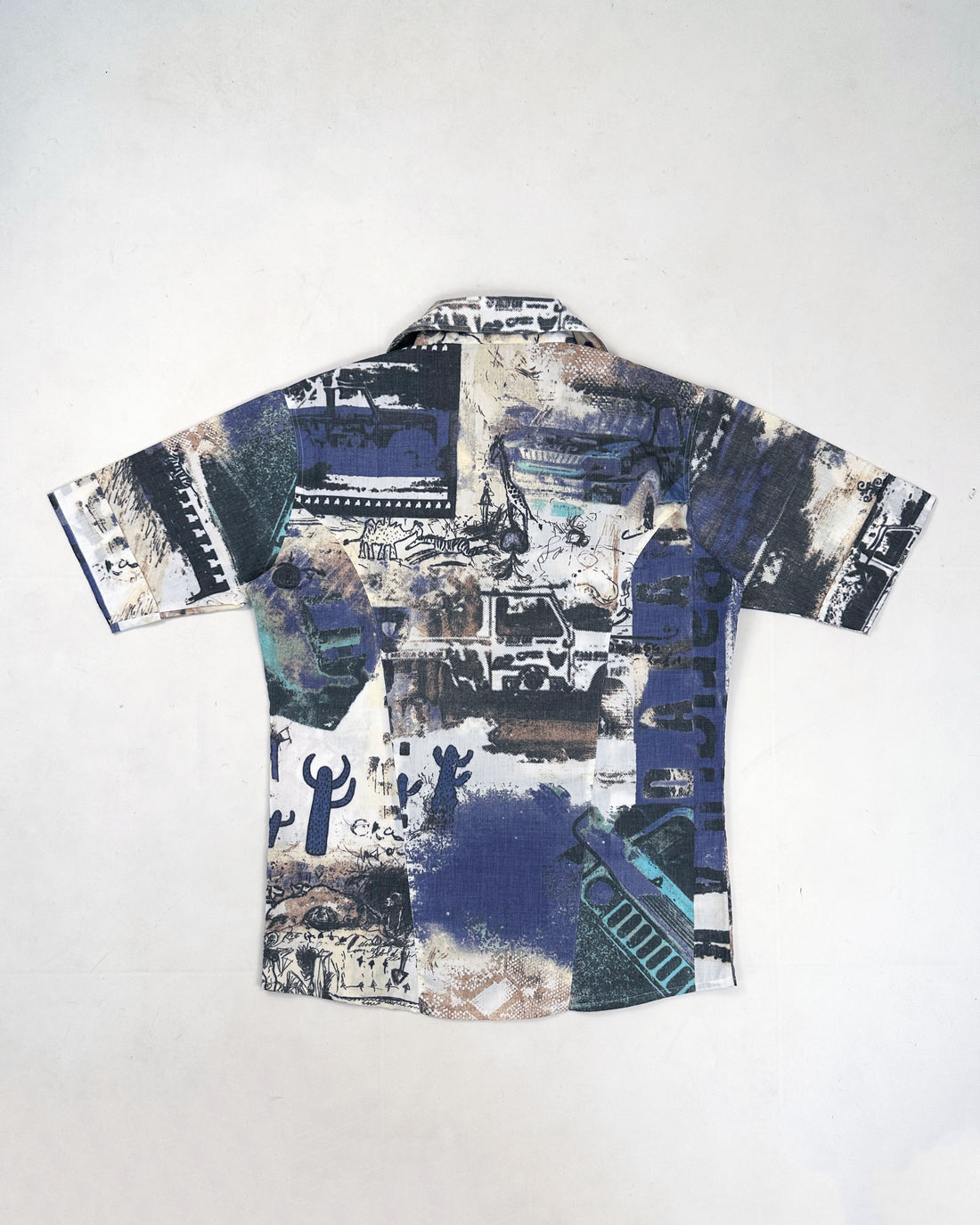 Roberto Cavalli Freedom Dakar Shirt 2000's