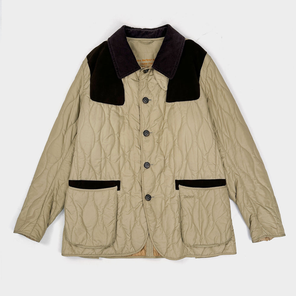 Barbour x Tokito Quilted Beige Buttoned Jacket 2019