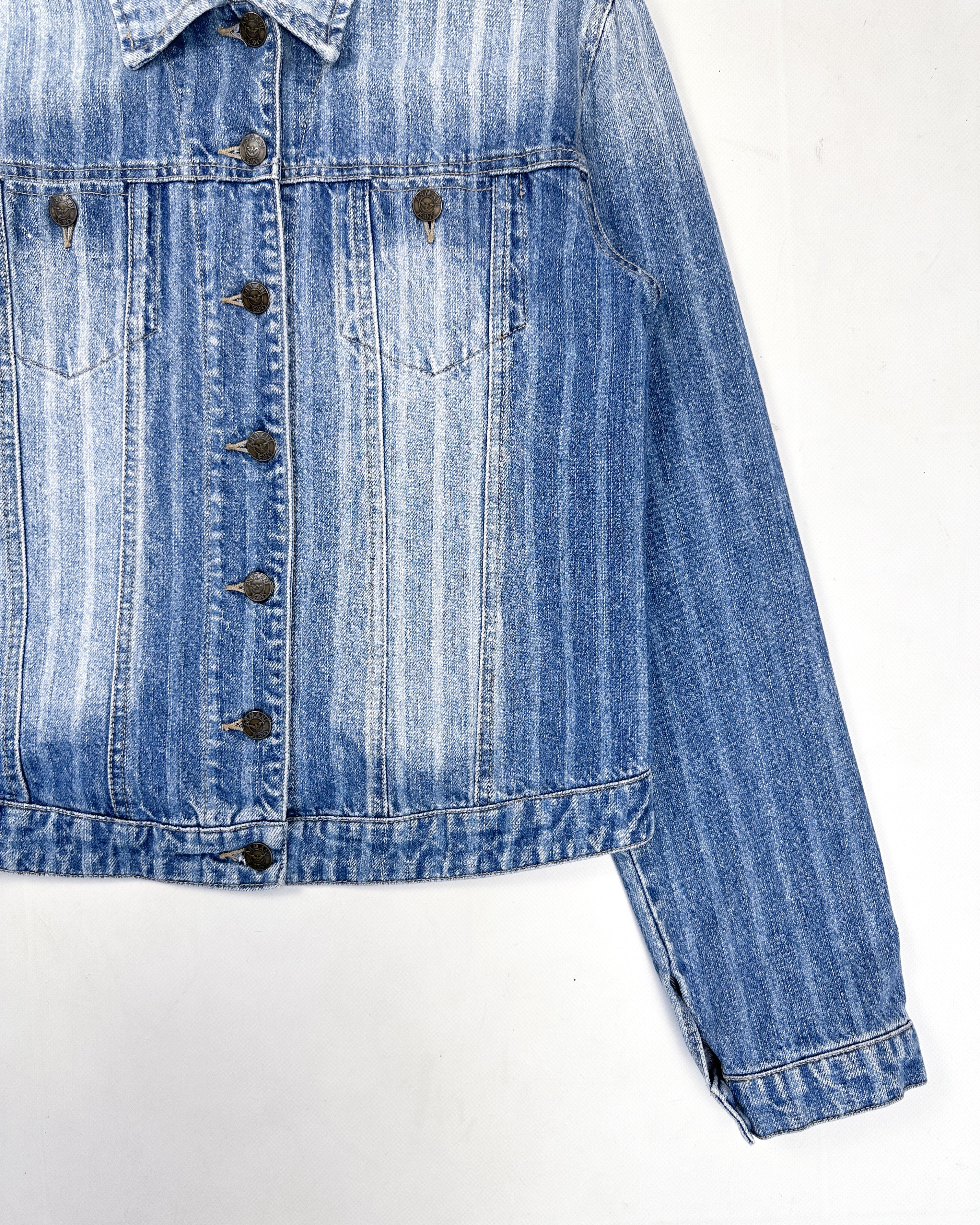 Armani Washed Indigo Denim Jacket 1990's – Vintage TTS