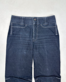 Marithé Francois Girbaud Flare Denim Pants 2000's