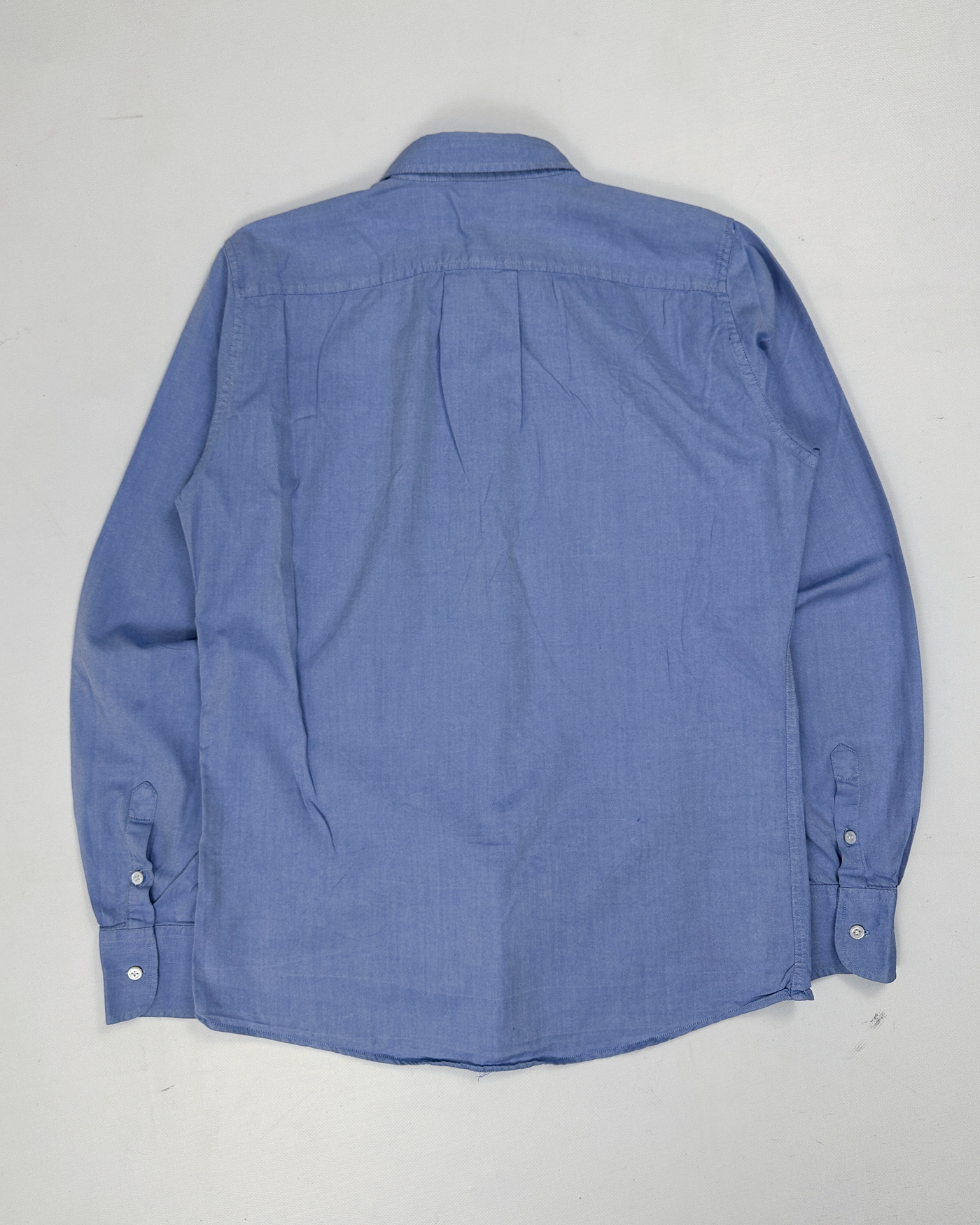 Bottega Veneta Classic Blue Cotton Shirt 1990's
